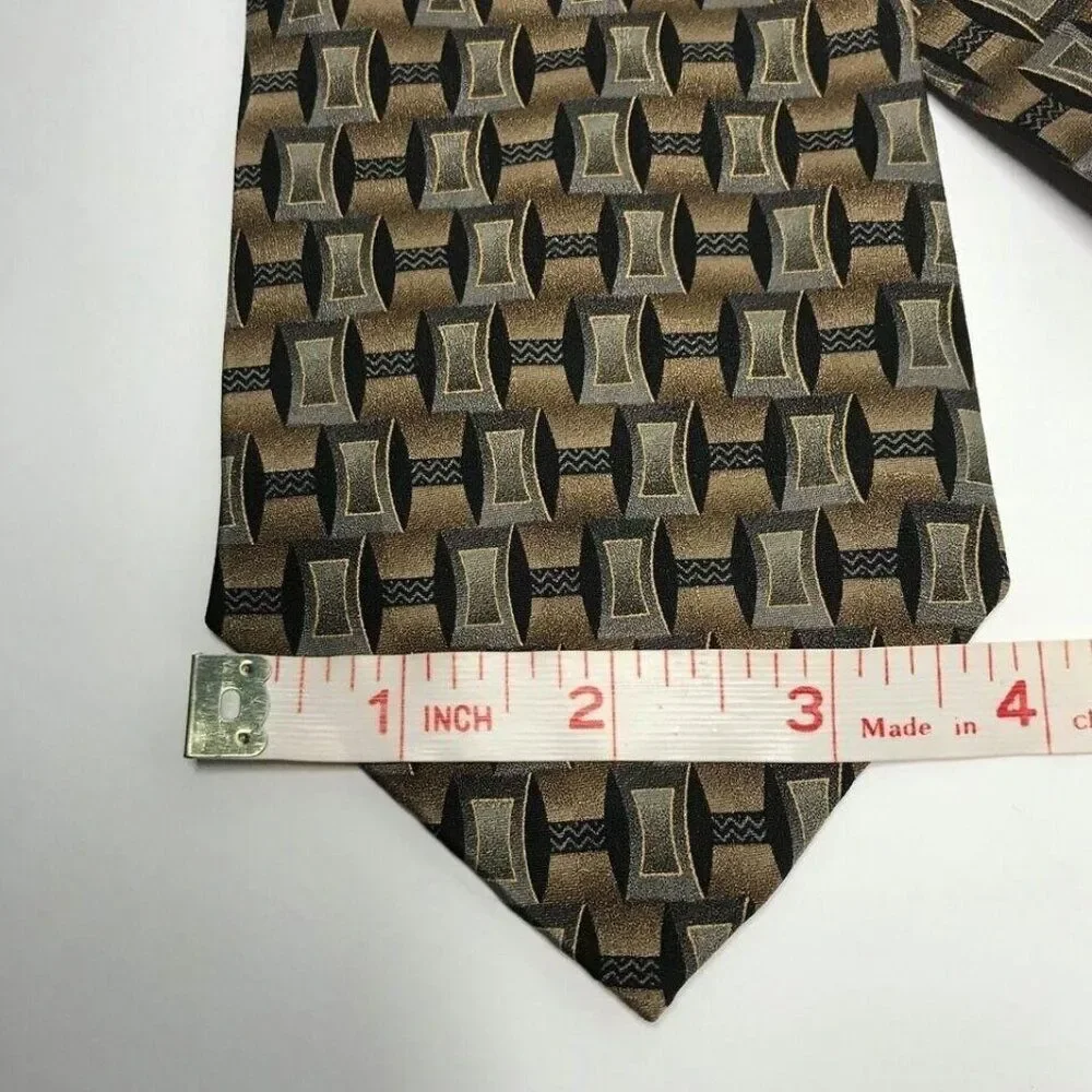 1153 JOSEPH & FEISS INTERNATIONAL vtg silk necktie 58 in x 4 in
